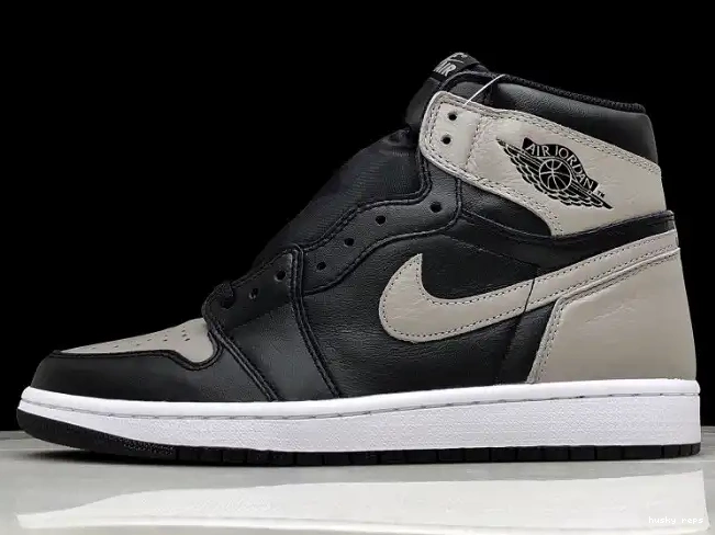 Cheap Husky OG Retro Grey Shadow 1 Black High 555088-013 Air Jordan 0524